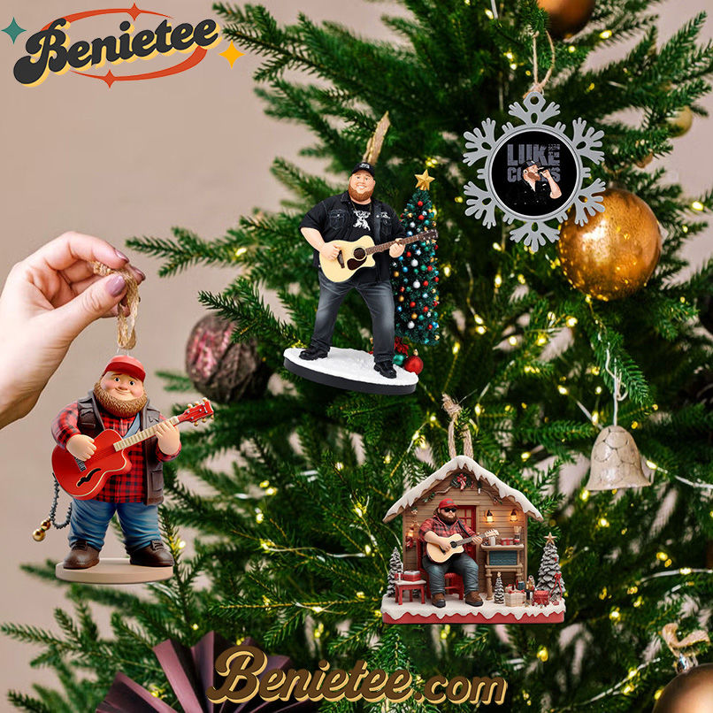 Luke Combs Premium Advent Calendar 2025 CHRISTMAS GIFT, CHRISTMAS IDEA, Christmas Countdown Advent Calendar Gift Box with 24 Acrylic Ornaments - Image 3