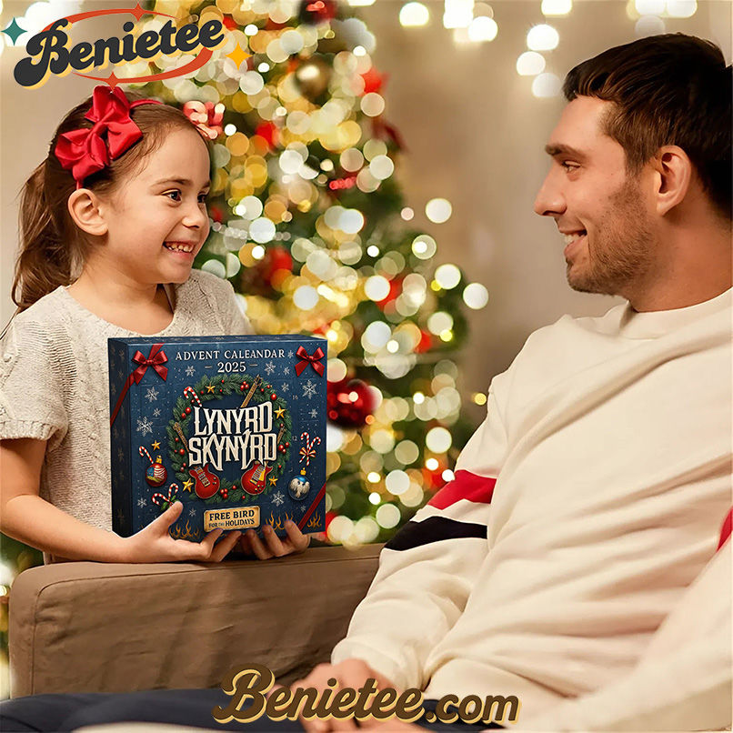 Lynyrd Skynyrd Free Bird Advent Calendar 2025 CHRISTMAS GIFT, CHRISTMAS IDEA, Christmas Countdown Advent Calendar Gift Box with 24 Acrylic Ornaments - Image 5