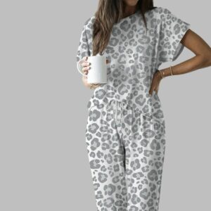 Leopard Casual Pajama Set
