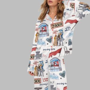 Les Miserables The Musical Satin Pajama Set