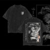 Levi Ackerman Anime Tshirt - Retro Vintage Oversized Washed Heavyweight Cotton Tee, Attack on Titan Merch, Levi Ackerman Graphic shirt, Anime Lover Gift, Casual Streetwear, Manga Fans Clothing, Crewneck Style
