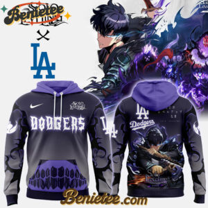 Limited Los Angeles Dodgers x Solo Leveling Special Baseball Hoodie