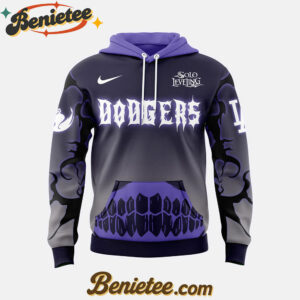 Limited Los Angeles Dodgers x Solo Leveling Special Baseball Hoodie