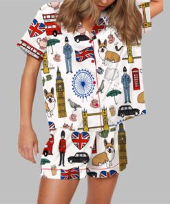 Alternative view of London Travel Pajama Set For Women