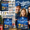 Los Angeles Dodgers Advent Calendar 2025, Christmas Countdown Advent Calendar Gift Box with 24 Acrylic Ornaments