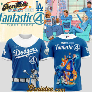 Los Angeles Dodgers vs The Fantastic Four Tshirt & cap