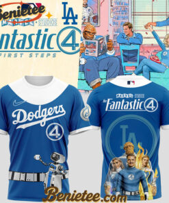 Los Angeles Dodgers vs The Fantastic Four Tshirt & cap