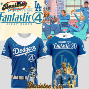 Los Angeles Dodgers vs The Fantastic Four Tshirt & cap