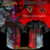 Los Angeles Dodgers x Black Clover Baseball Jersey 3 2025, Custom Anime Trending, Gift For Anime Lovers