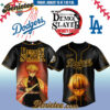 Los Angeles Dodgers x Demon Slayer Baseball Jersey 2025, Custom Anime Trending, Gift For Anime Lovers