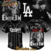 Los Angeles Dodgers x Eminem STANS' TO LAUNCH IN THEATRES WORLDWIDE 2025 Baseball Jersey Editions Limited Selling Out Fast, Custom Baseball Jersey For Fans Eminem