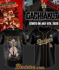 Los Angeles Dodgers x Gachiakuta Limited Baseball Jersey 2025,