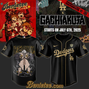 Los Angeles Dodgers x Gachiakuta Limited Baseball Jersey 2025,