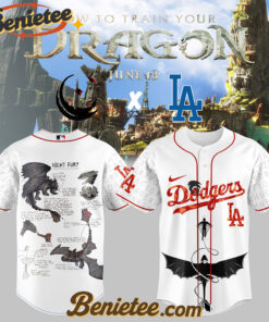 Los Angeles Dodgers x How to Train Your Dragon Limited Baseball Jersey 2025,