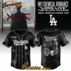 Los Angeles Dodgers x My Chemical Romance 'Long Live The Black Parade' North American Stadium Tour Baseball Jersey,