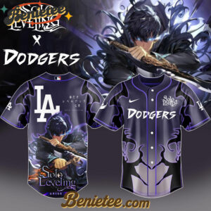 Los Angeles Dodgers x Solo Leveling Exclusive Baseball Jersey