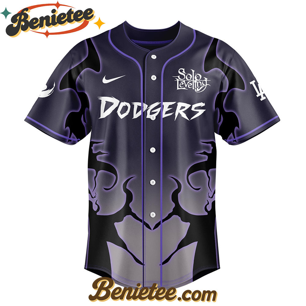 Los Angeles Dodgers x Solo Leveling Exclusive Baseball Jersey