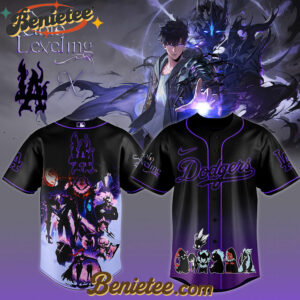 Los Angeles Dodgers x Solo Leveling Limited Baseball Jersey 2 2025