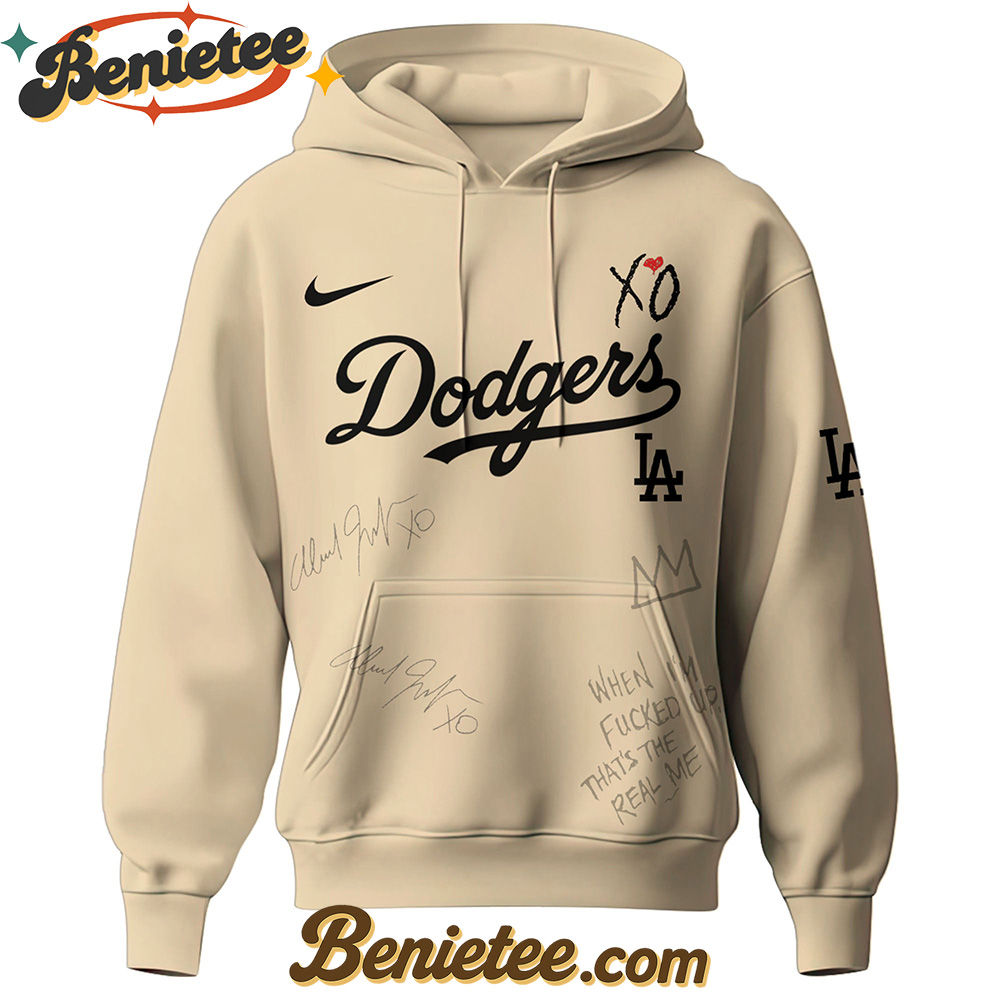Los Angeles Dodgers x The Weeknd After Hours Til Dawn Hoodie Limited Edition, Custom The Weeknd For Fans, After Hours Till Dawn Tour Gift For Fan - Image 2