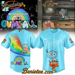 Los Angeles Dodgers x The Wonderfully Weird World of Gumball Baseball Jersey 3 2025,