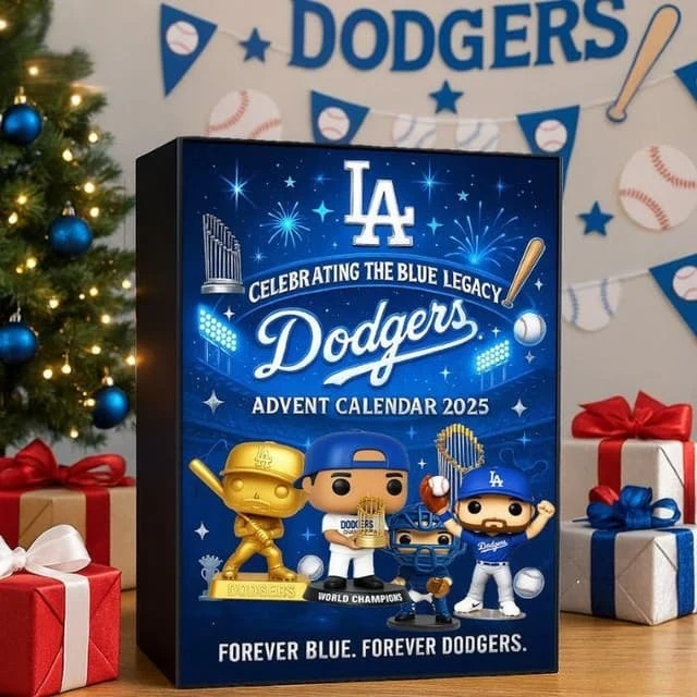 Los Angeles Dodgers Advent Calendar | Celebrating the Blue Legacy