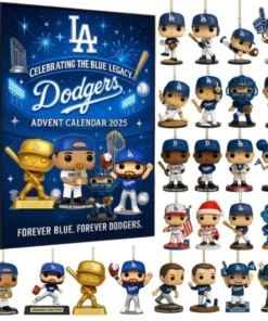 Los Angeles Dodgers Advent Calendar | Celebrating the Blue Legacy