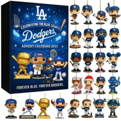 Los Angeles Dodgers Advent Calendar | Celebrating the Blue Legacy