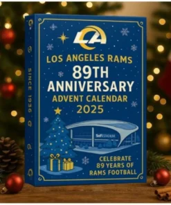 Los Angeles Rams 89th Anniversary Advent Calendar 2025