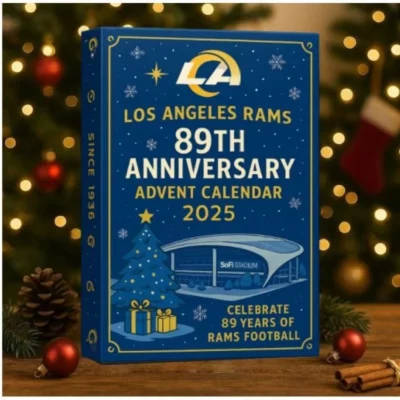 Los Angeles Rams 89th Anniversary Advent Calendar 2025