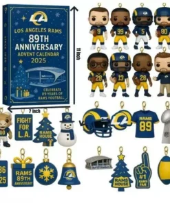Los Angeles Rams 89th Anniversary Advent Calendar 2025