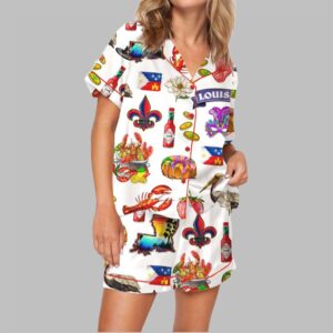 Louisiana Pajama Set For Women