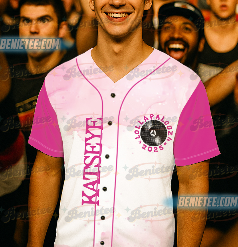 KATSEYE Lollapalooza 2025 Baseball Jersey - Image 6