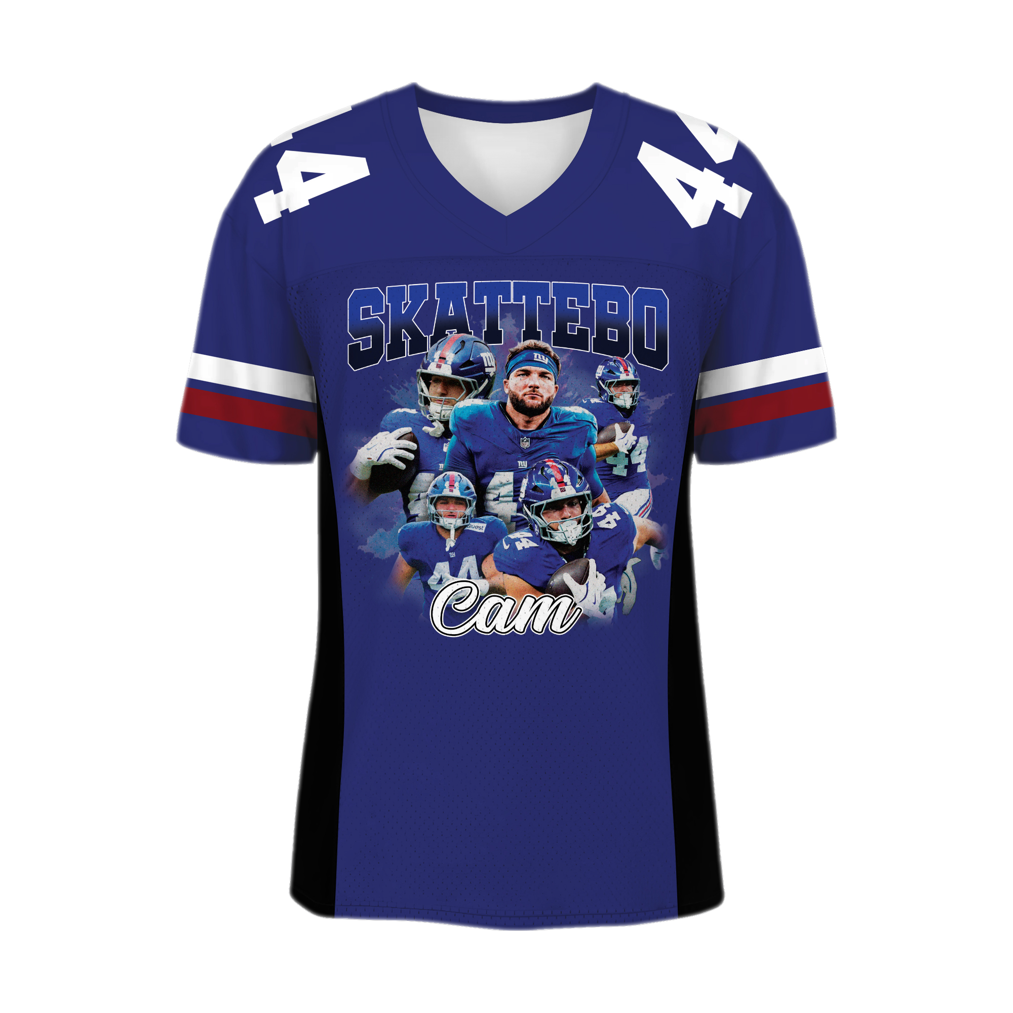Cam Skattebo Football Jersey, New York Game Day Football Jersey - Image 2
