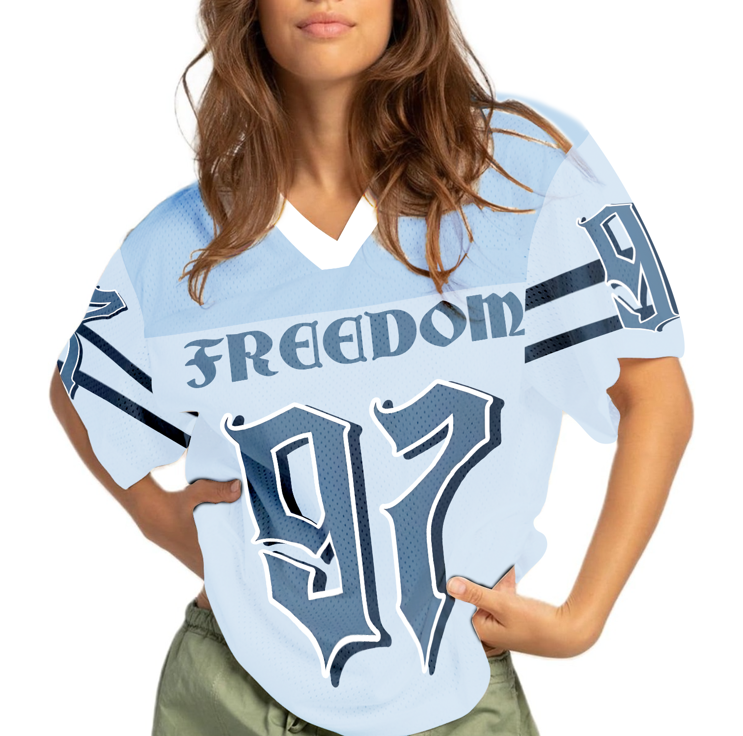 Trendy street retro hip-hop baseball sportswear couple short-sleeved T-shirt summer versatile cotton loose digital loose top - Image 3