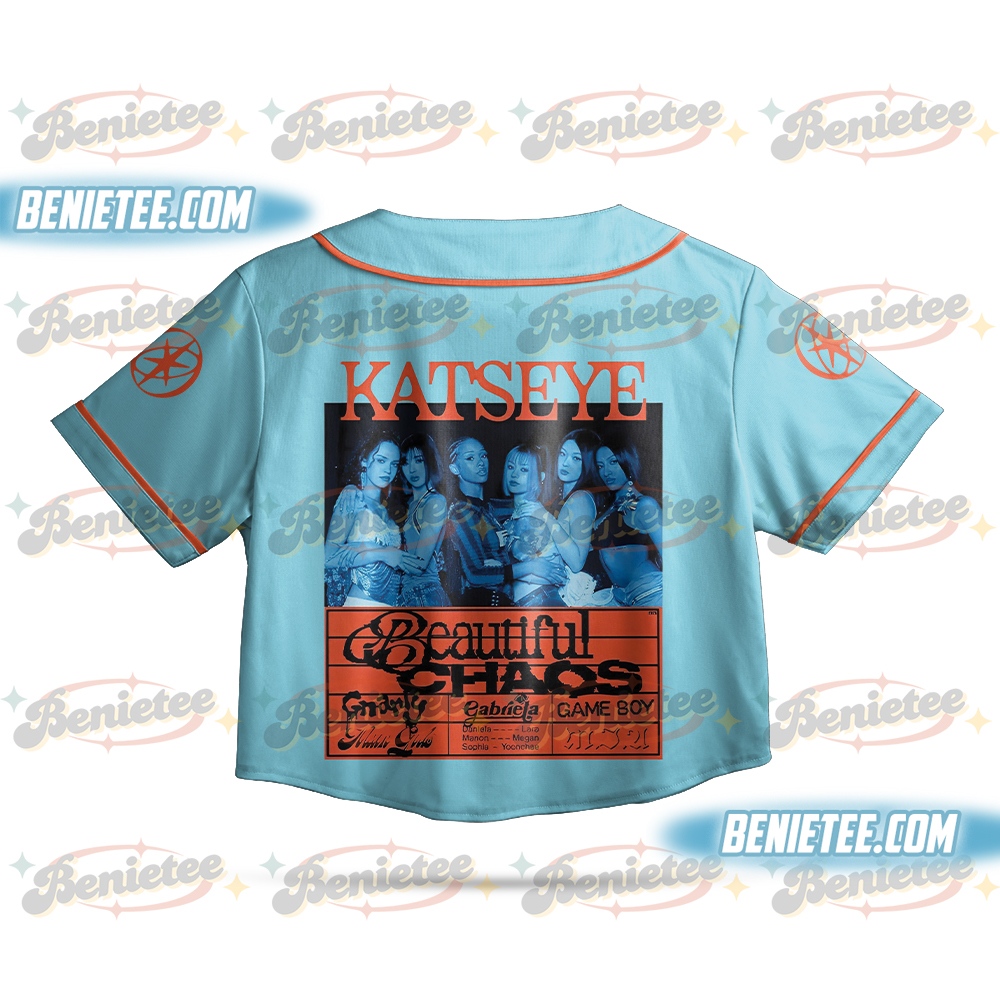 Katseye Poster Kpop Baseball Jersey - Image 3
