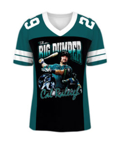 Cal Raleigh The Big Dumper Oversized Bootleg Mariners Football Jersey