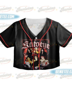 Alternative view of Katseye Tour Baseball Croptop