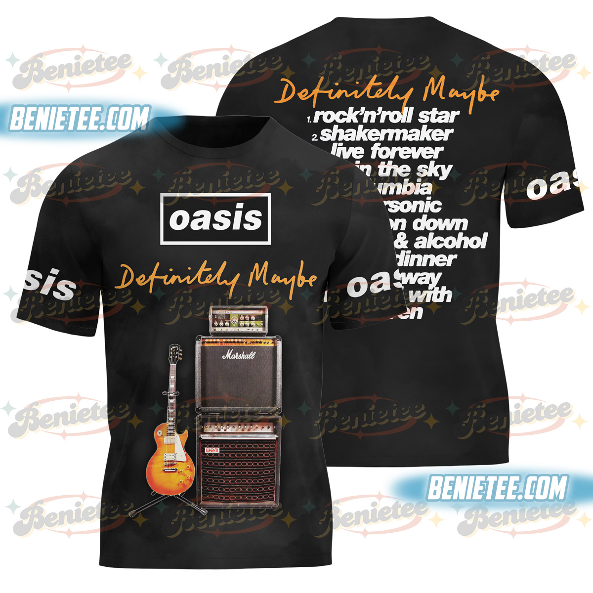 Oasis Stage Graphic Baseball Jersey
