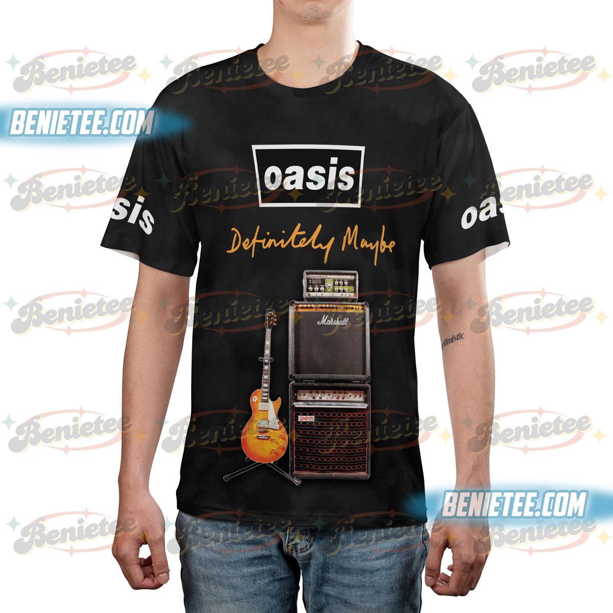 Oasis Stage Graphic Baseball Jersey - Image 2