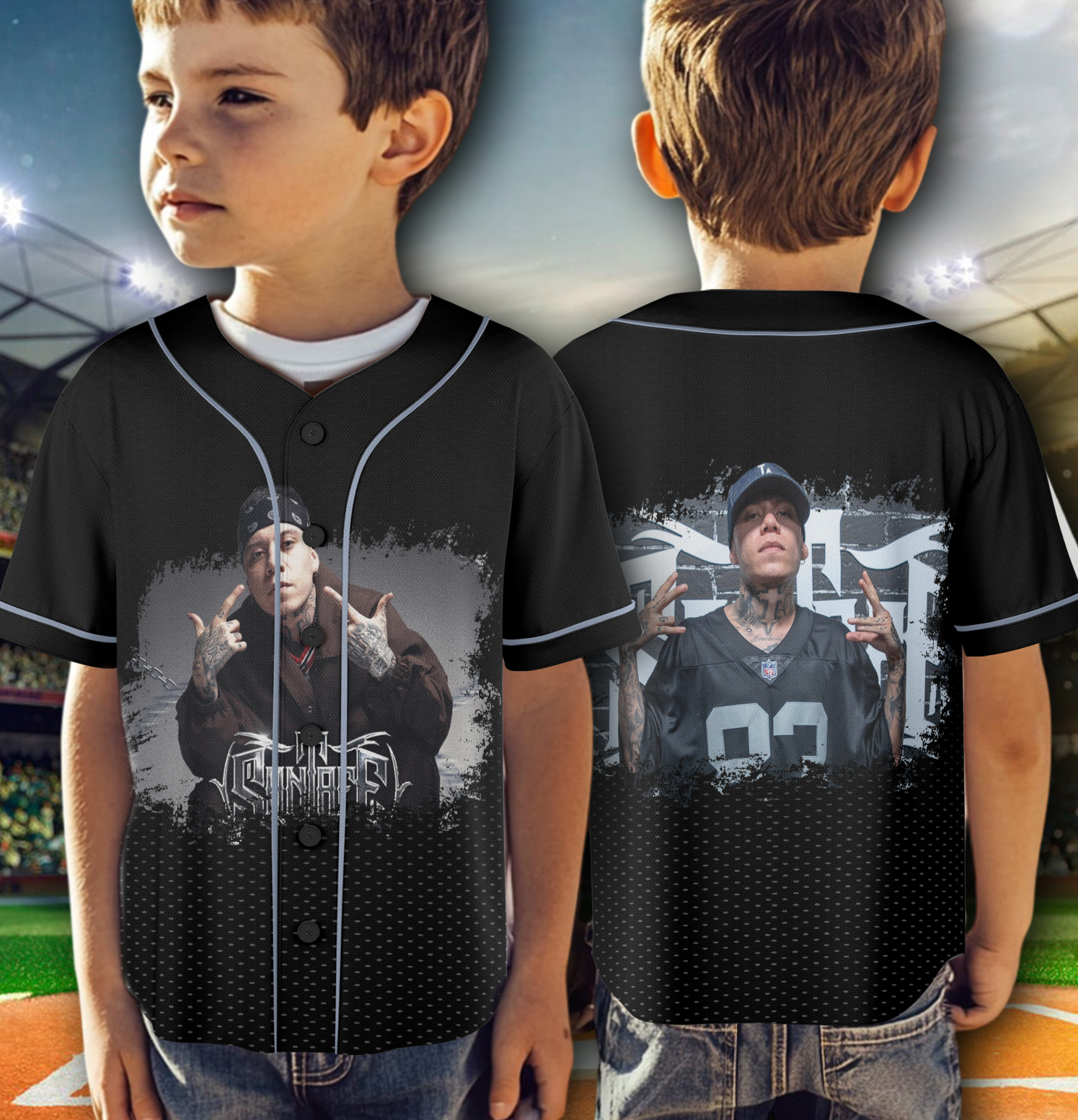 Generic Shirt Santa Fe Klan Merch Santa Fe Klan Jersey Short Sleeve Quick-Drying Fabric Uniform for Baseball Fans - Image 5