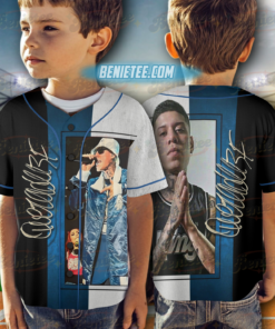 Alternative view of Santa Fe Klan Rap Jersey, Concert Merch Mexico Hip Hop Cumbia Latin Trap, Music Jersey, Cool Jersey