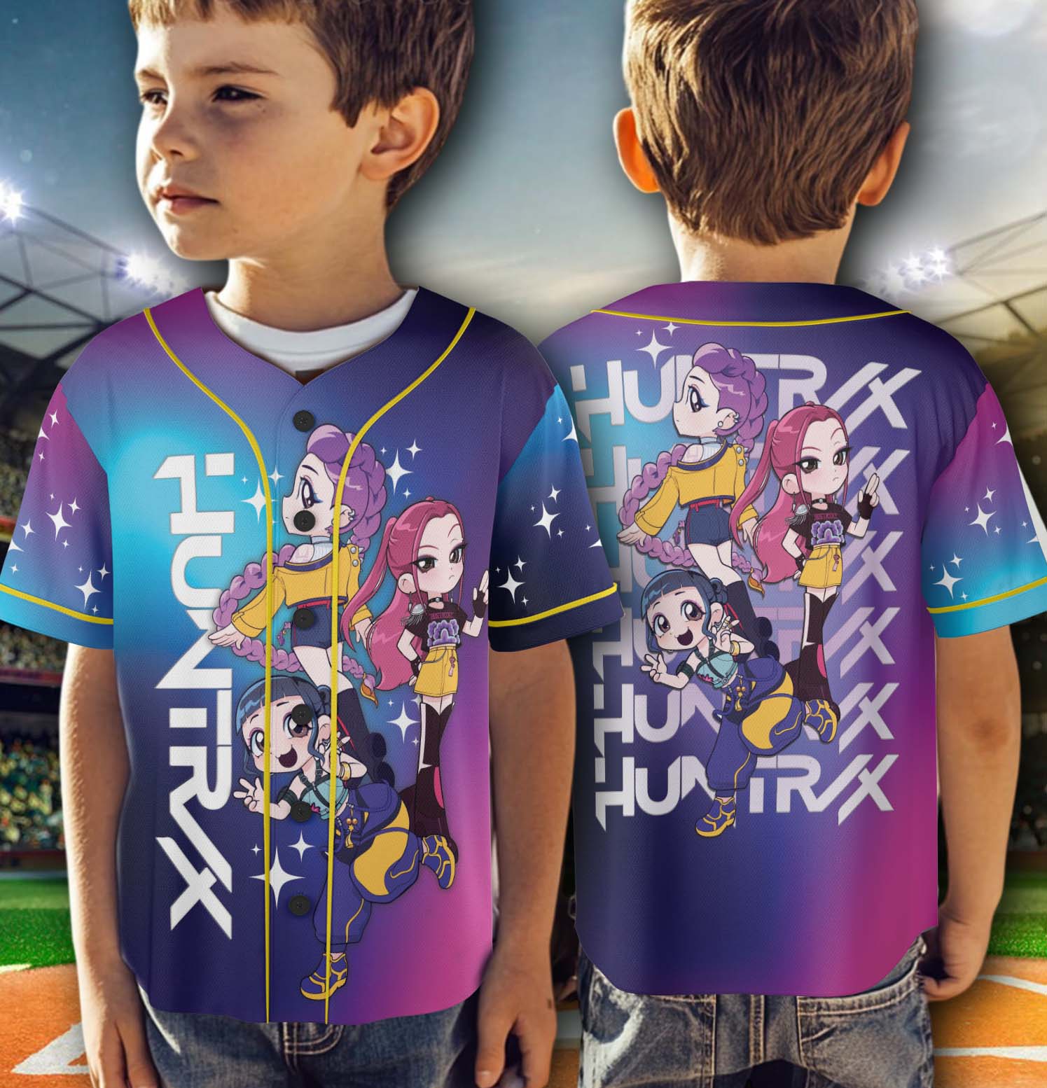 Derpy Kpop Demon Hunters Cosplay, Cute Movie Jersey - Image 3