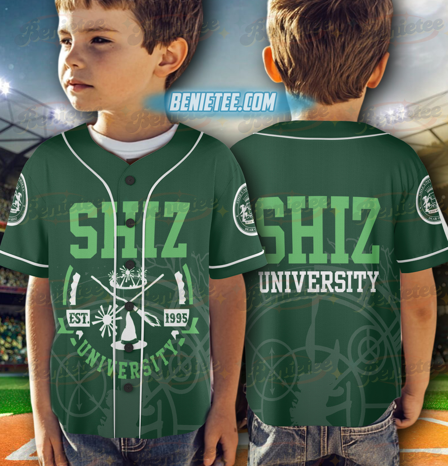 Shiz University Wicked Baseball Jersey - Image 6