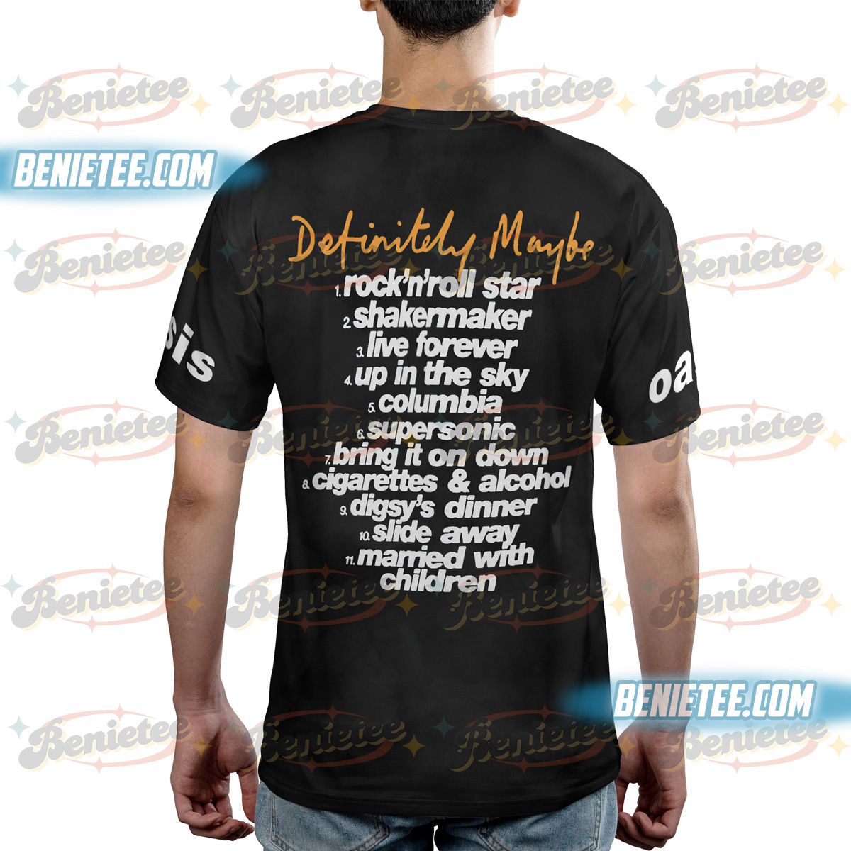 Oasis Stage Graphic Baseball Jersey - Image 3