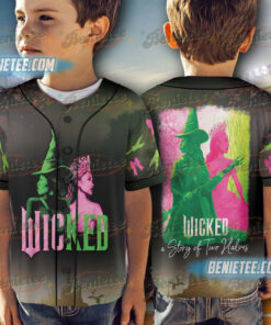 Alternative view of Wicked Part Two Wicked For Good Baseball Jersey