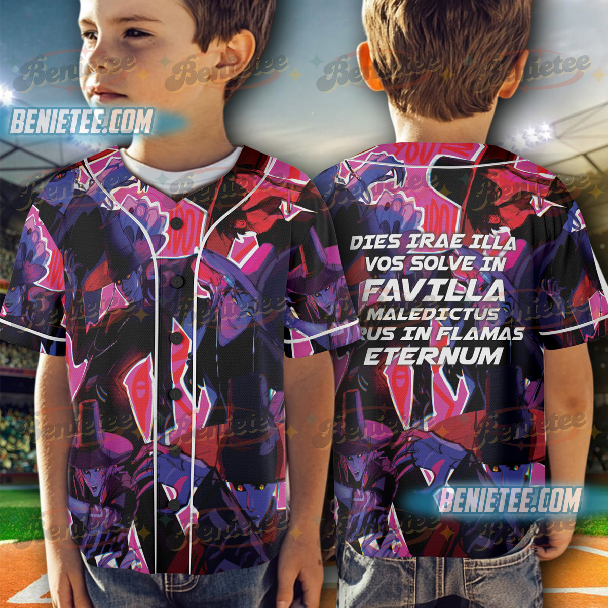 KPop Demon Hunters Baseball Jersey, KPop Demon Hunters Netflix Jersey, KPop Demon Hunters Tv Series Shirt - Image 3