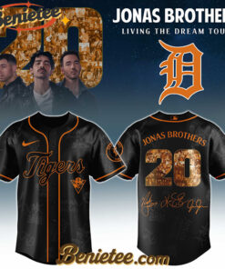 Alternative view of MLB x Jonas Brothers Tour 2025 Jersey Editions Limited,