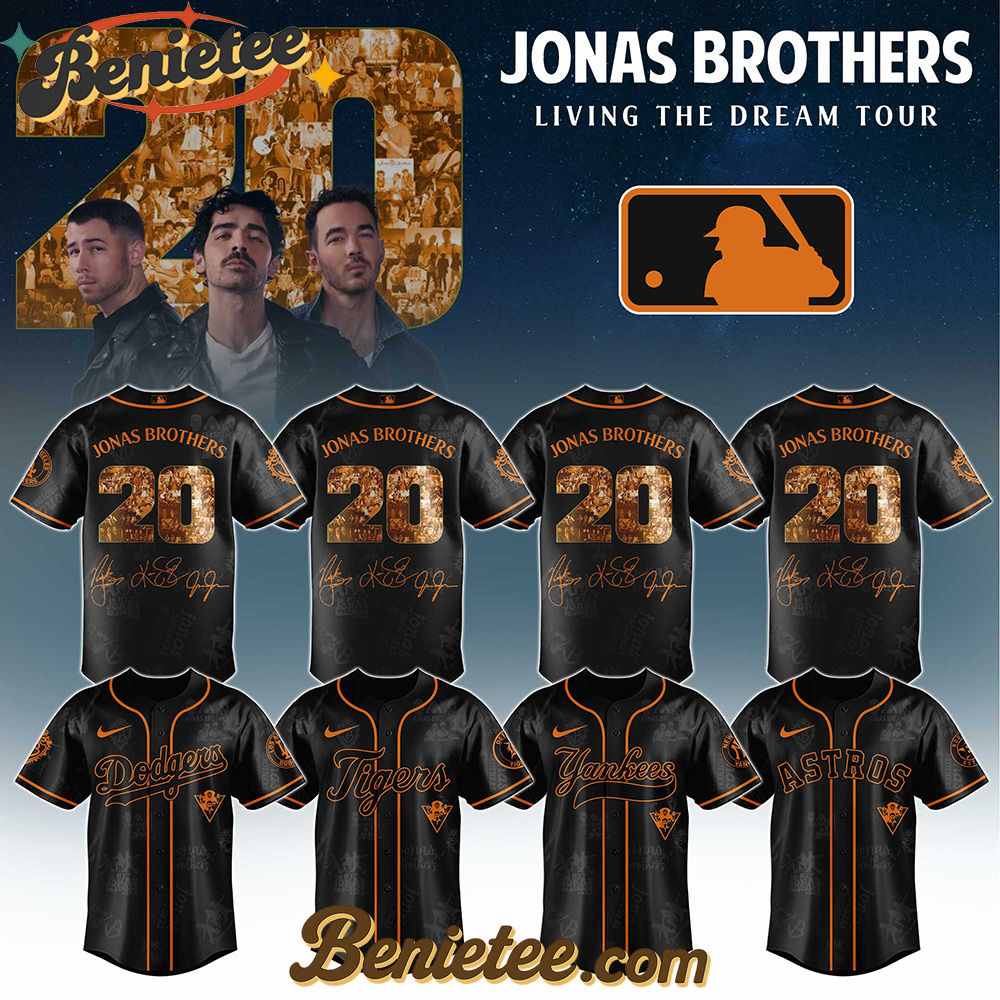 MLB x Jonas Brothers Tour 2025 Jersey Editions Limited,