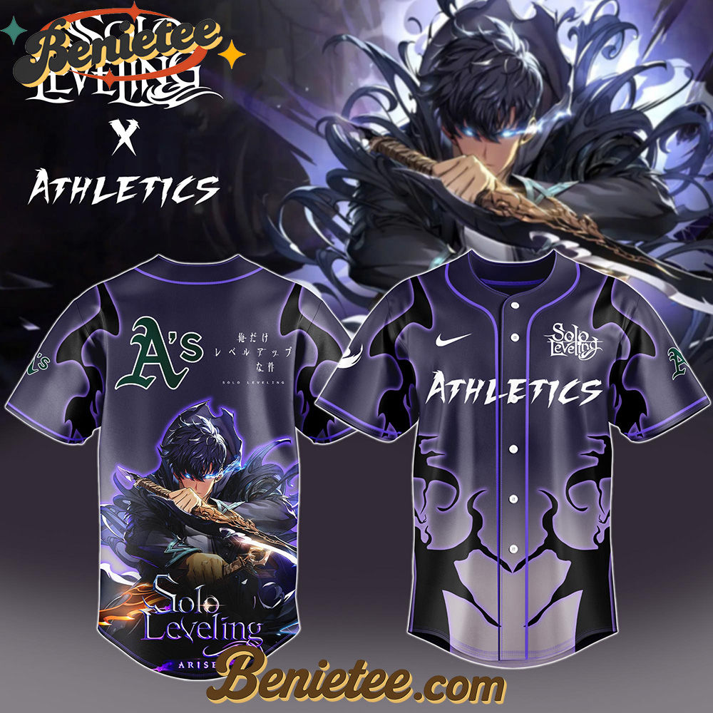 MLB x Solo Leveling Exclusive Baseball Jersey