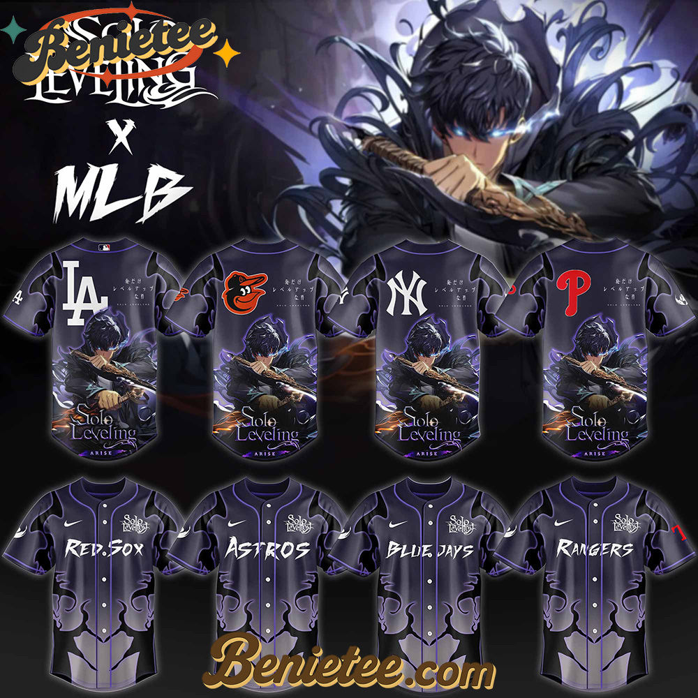 MLB x Solo Leveling Exclusive Baseball Jersey